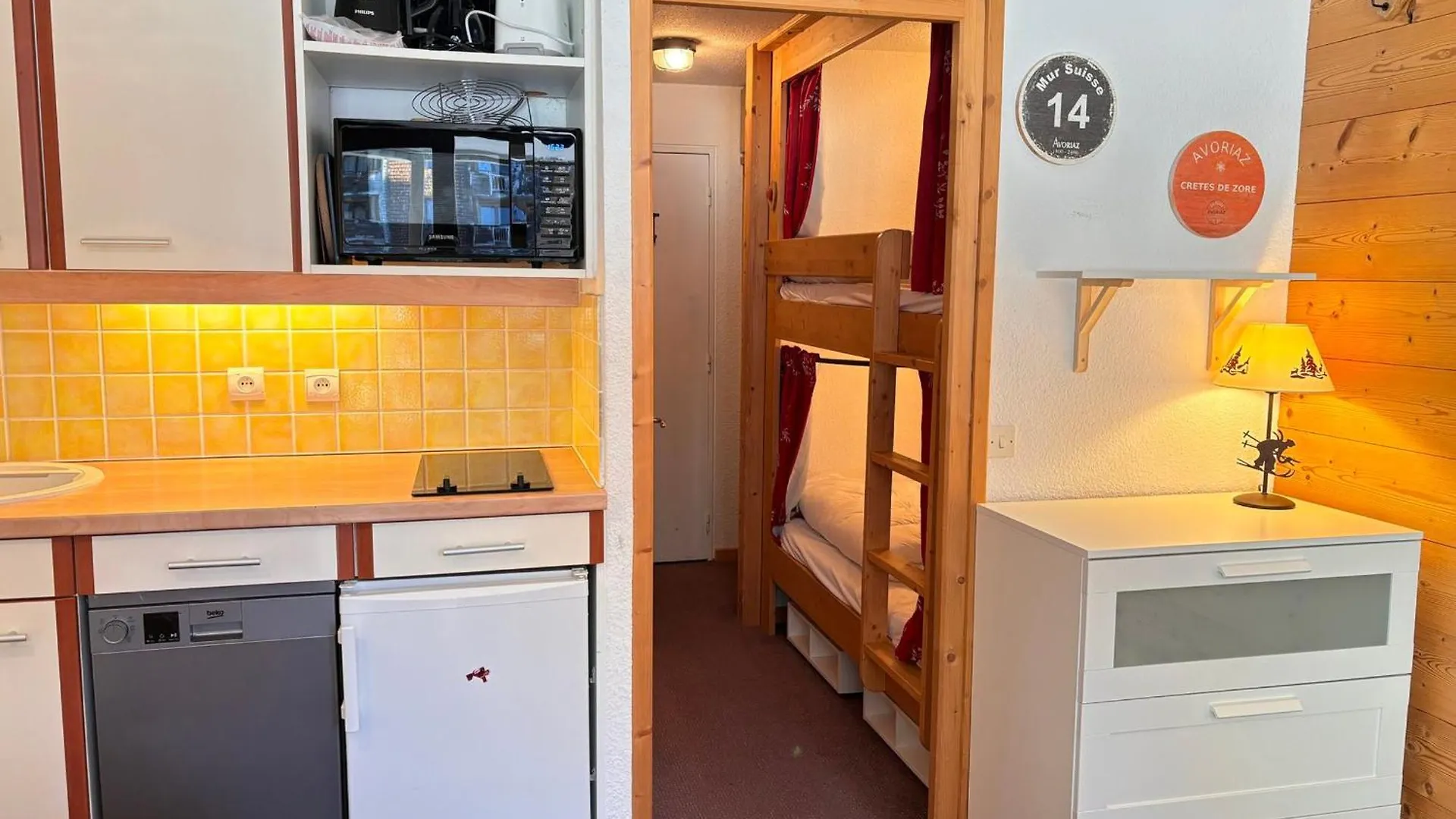 Apartment Studio Cabine 4 Pers. Avec Balcon Et Wifi A Avoriaz - Fr-1-634-95 Morzine France