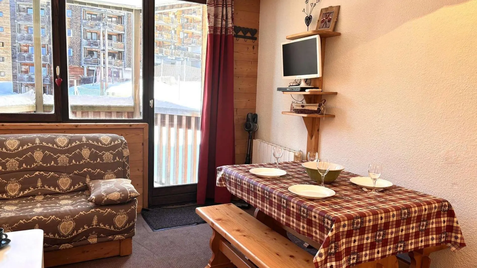 Studio Cabine 4 Pers. Avec Balcon Et Wifi A Avoriaz - Fr-1-634-95 Morzine 0*,